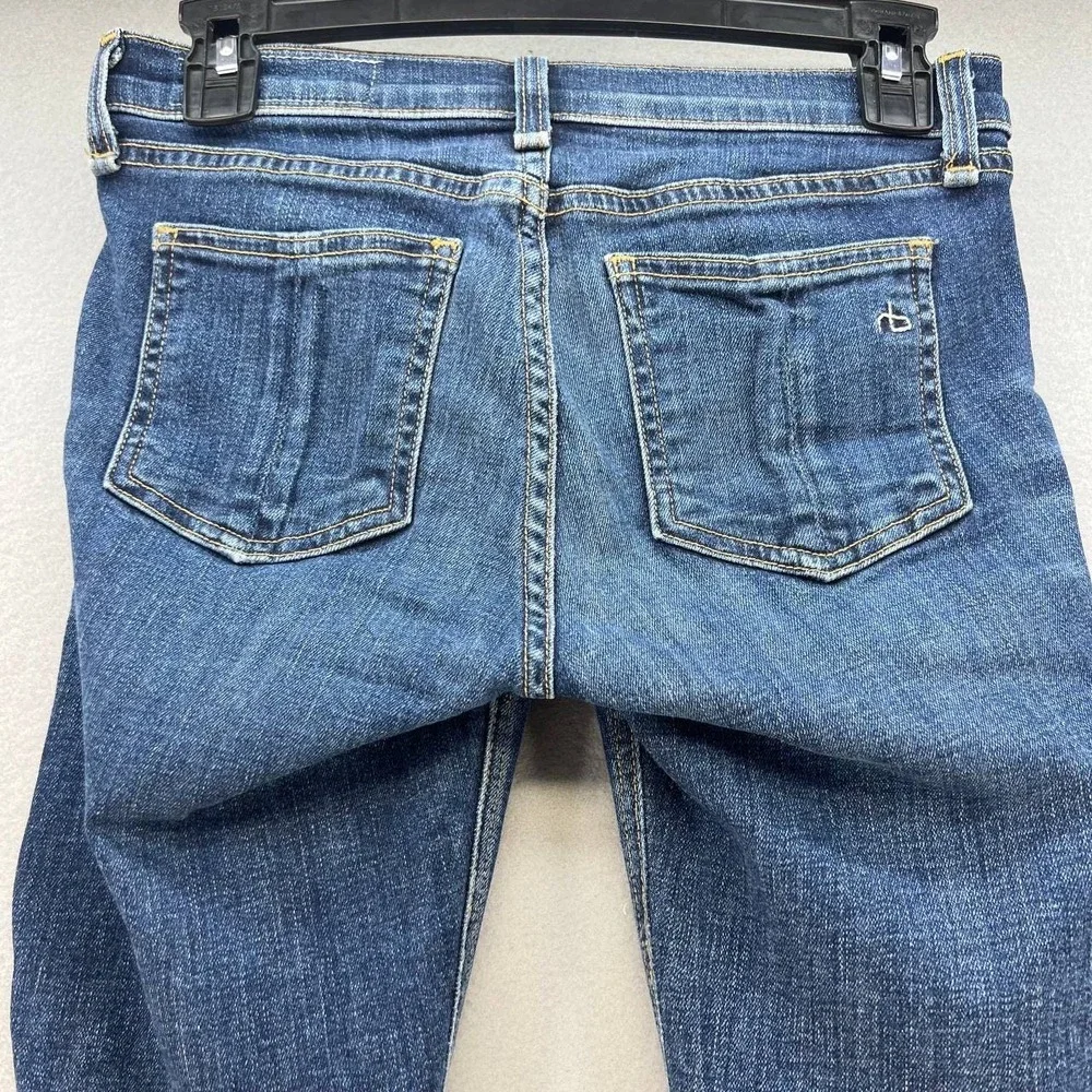 rag & bone Women's Skinny Jeans Size 25 (2) Medium Denim Wash - Picture 9 of 14